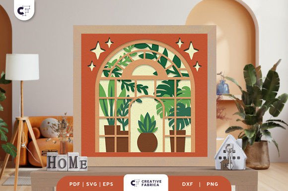 Bringing Nature and Nostalgia Together: The Rise of the House Full of Plant 3D Shadow Box in Modern Home Decor