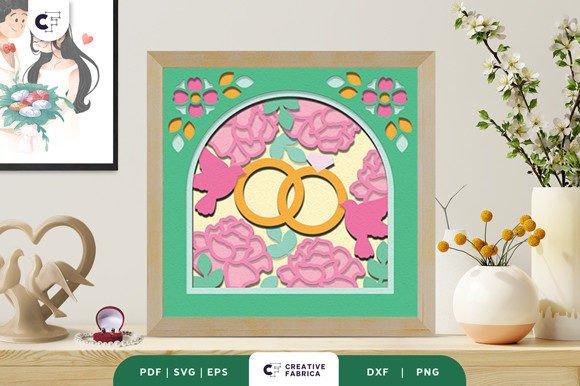 Intertwined Rings 3D Paper Cut SVG: A Sacred Symbol for Modern Creations