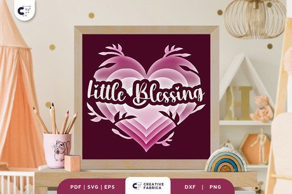 Little Blessing Heart Shape 3D Paper Cut: A Practical Guide to Layered Home Decor Implementation