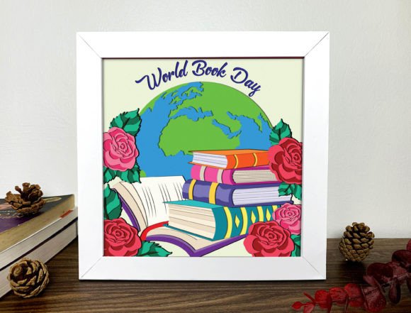 World Book Day Shadow Box 3D SVG: A Creative Way to Celebrate Literacy